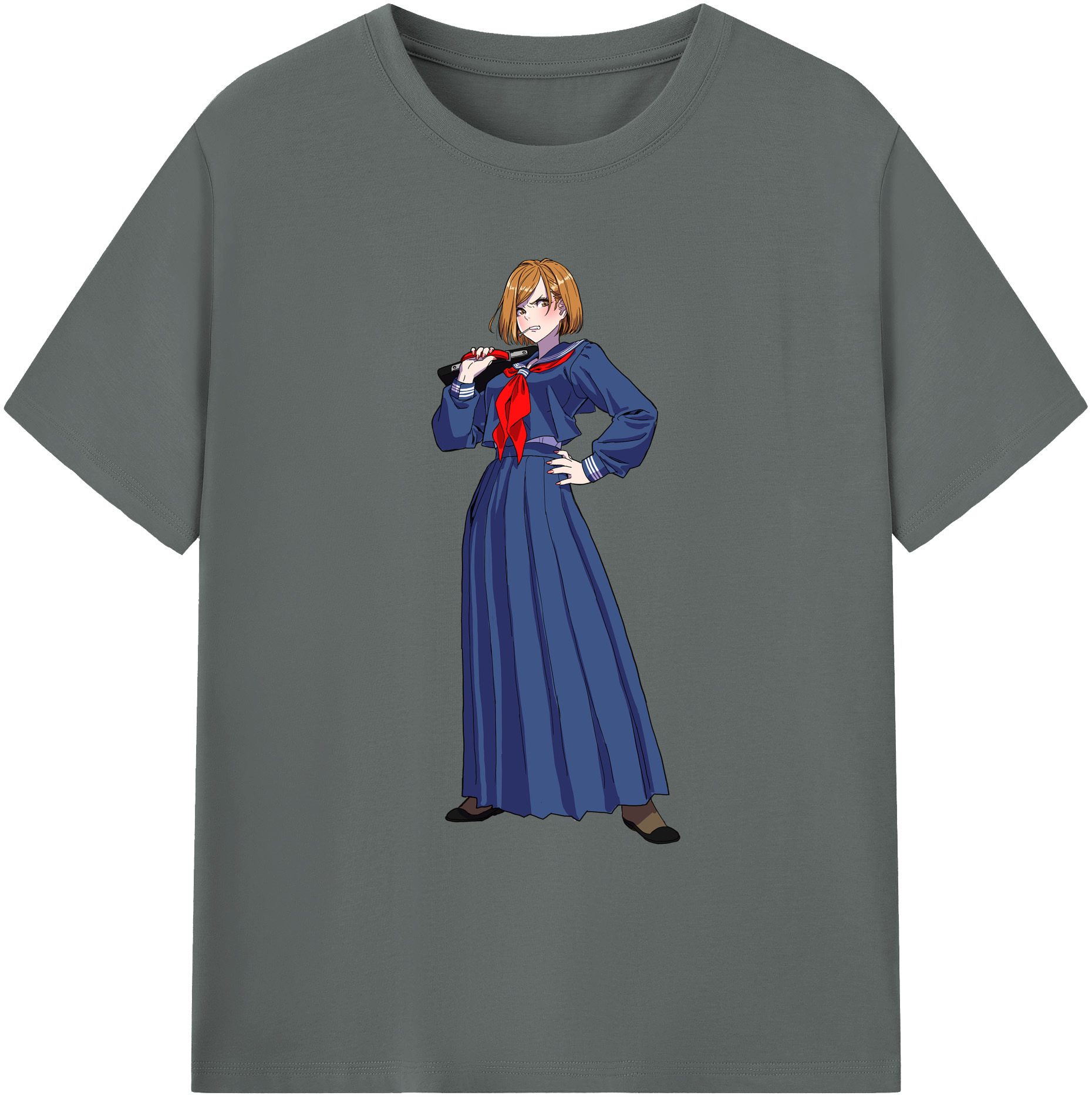 （画像用） 呪術廻戦 Jujutsu Kaisen 綿100％ メンズ半袖Tシャツ｜肌触りやわらか＆通気性